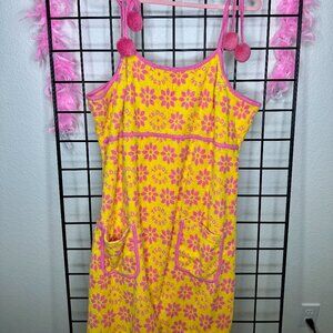 Teddy Fresh terry cloth floral dress